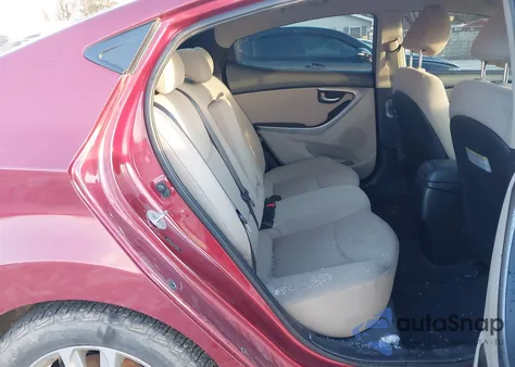 2015 Hyundai Elantra Se from USA, damaged, VIN 5NPDH4AE0FH641642